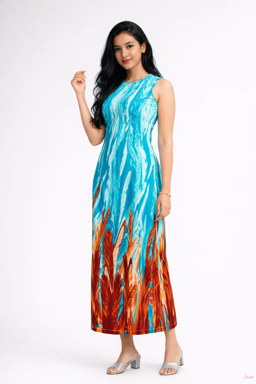 Plume Effect Dress