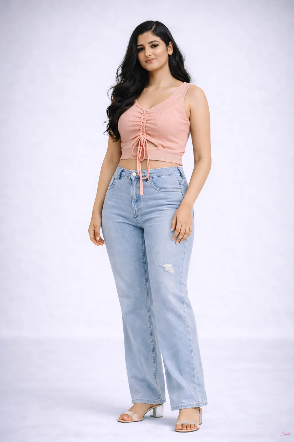 Luna Ruched Crop Top